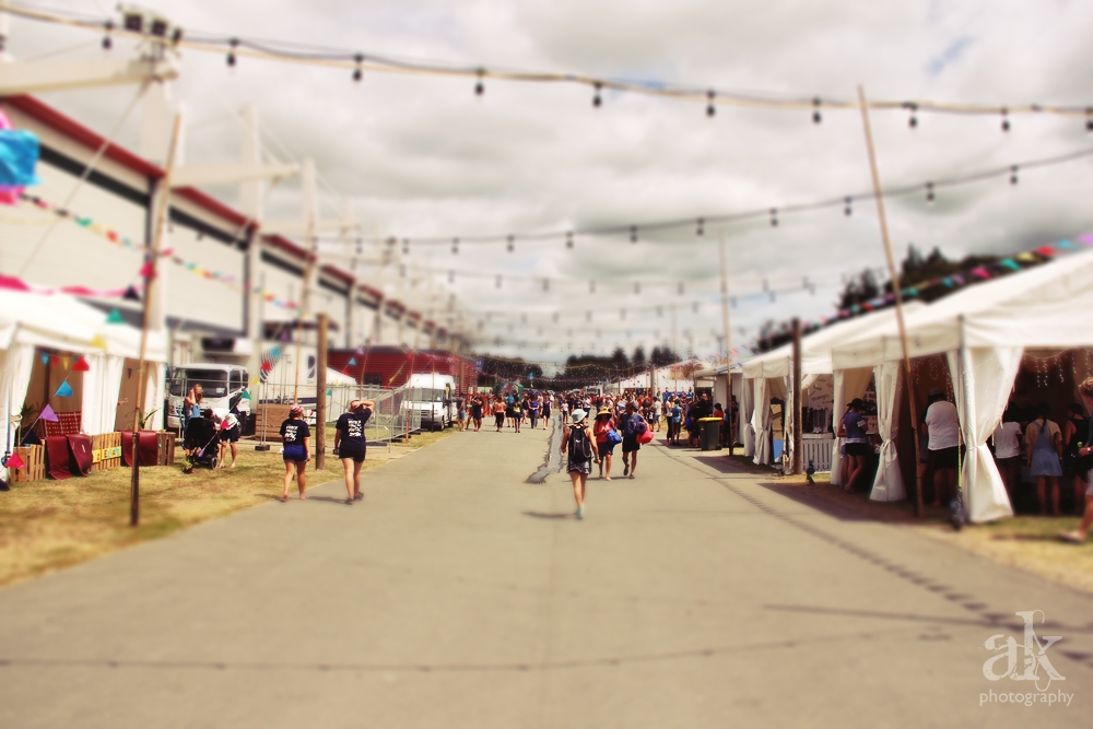 Festival One Tents and Stalls.  tilt-shift photography hack. This Splendid Shambles.