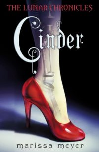 Cinder by Marissa Meyer book cover on This Splendid Shambles