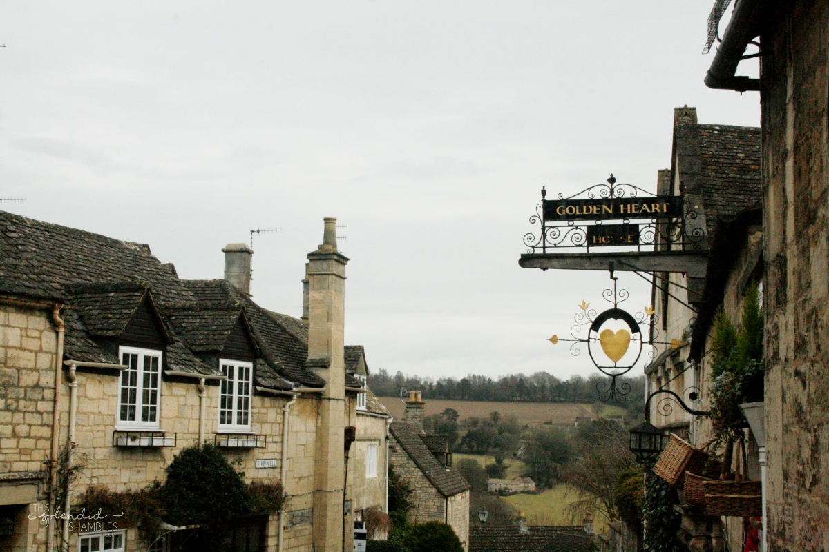 Painswick in the Cotswolds - beautiful stone buildings.