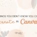 10 things you didn't know you could create in Canva - Cava hacks on This Splendid Shambles