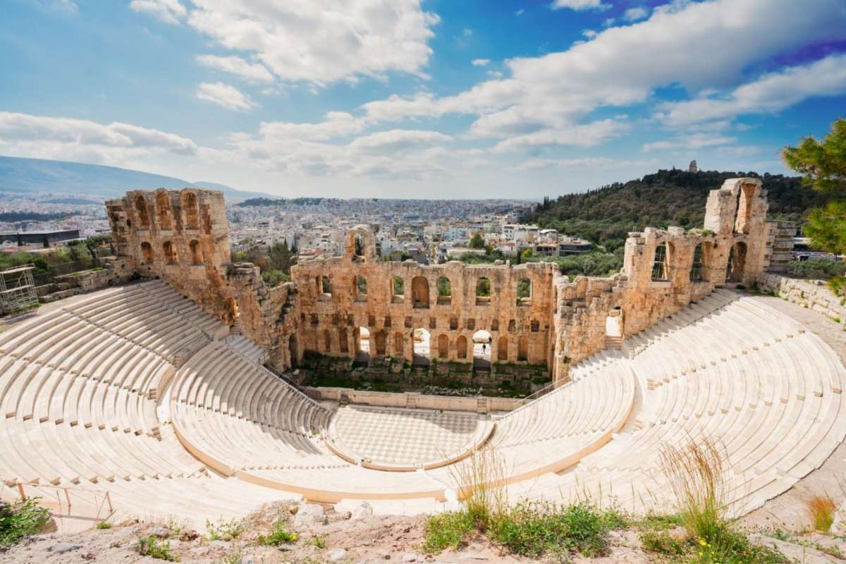 Greek theatre. Travelling to Greece on a Budget on This Splendid Shambles.