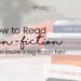 Pile of non-fiction books to the right. How to read non-fiction books.