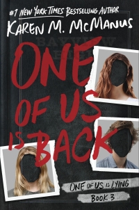 One of us is back book cover