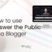 How to use Answer the Public as a blogger; screenshot of Ubdersuggest/Answer the Public in the top right.