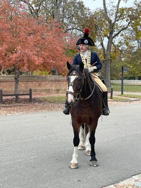 Lafayette on Horseback