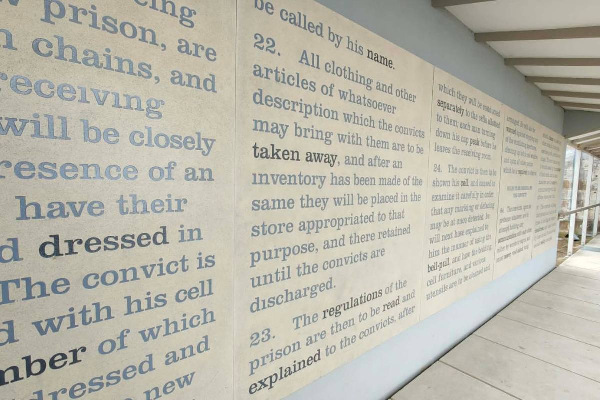 Rules of the Prison at Port Arthur